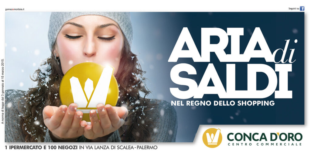 Conca d'Oro - Campagna saldi - Gomez & Mortisia - Danilo Li Muli