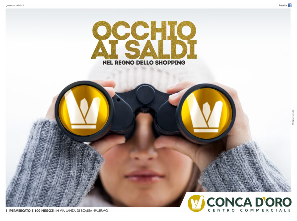 Conca d'Oro - Campagna saldi - Gomez & Mortisia - Danilo Li Muli