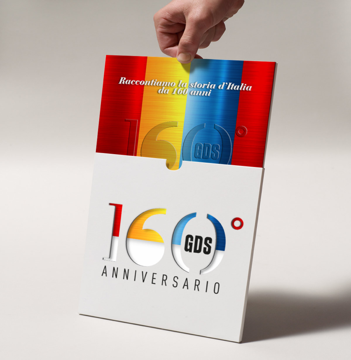 Logo Giornale di Sicilia 160° Anniversario - Danilo Li Muli - Gomez & Mortisia
