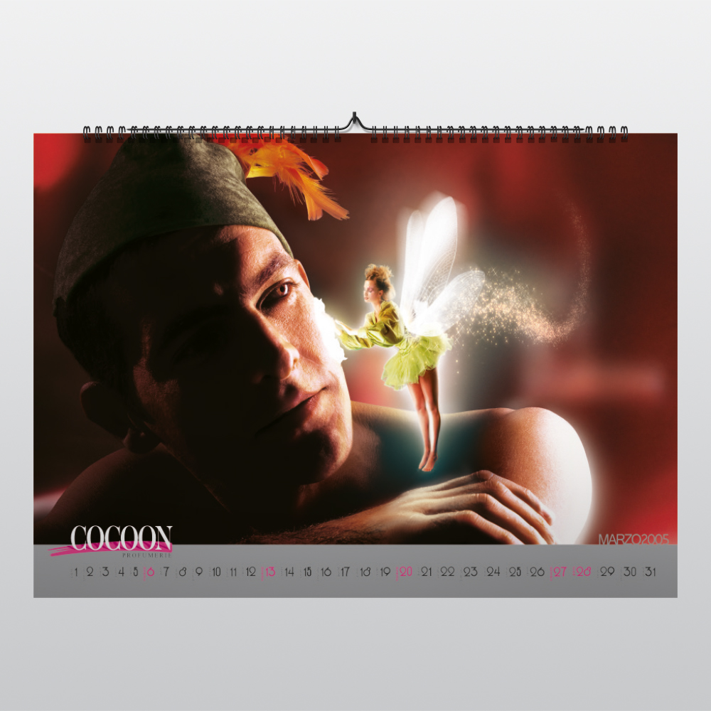 Calendario Cocoon 2005 - Gomez & Mortisia - Danilo Li Muli