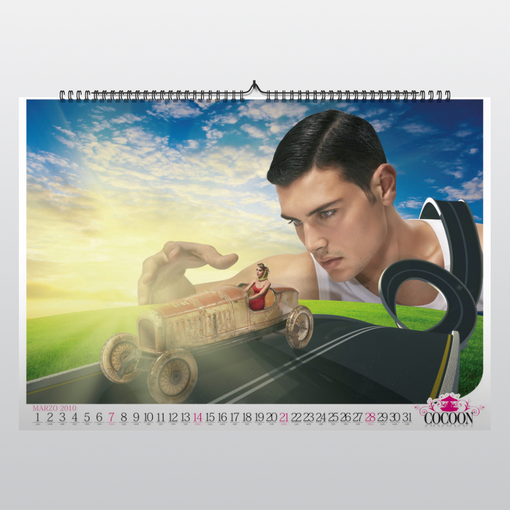 Calendario Cocoon 2010 - Gomez & Mortisia - Danilo Li Muli