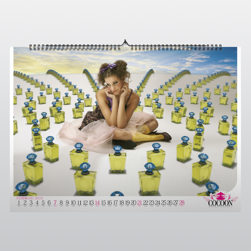 Calendario Cocoon 2010 - Gomez & Mortisia - Danilo Li Muli