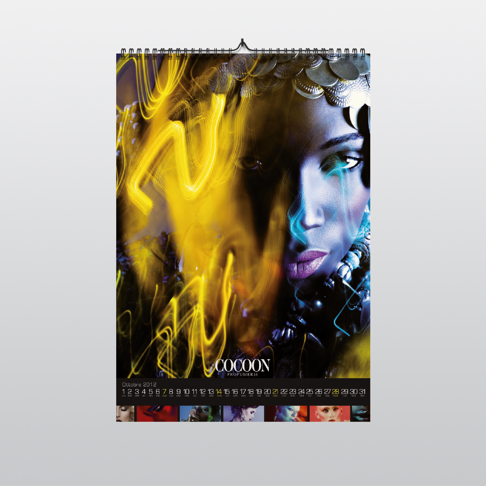 Calendario Cocoon 2012 - Gomez & Mortisia - Danilo Li Muli