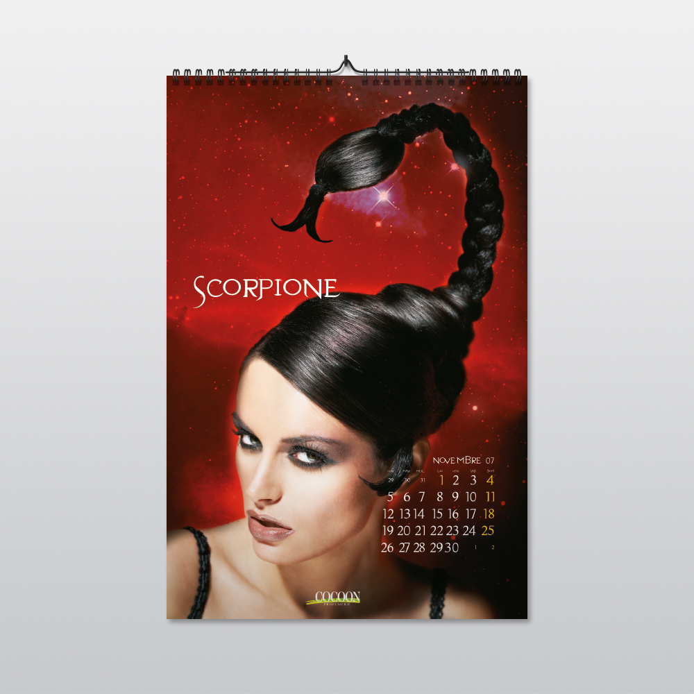 Calendario Cocoon Zodiaco 2007 - Gomez & Mortisia - Danilo Li Muli