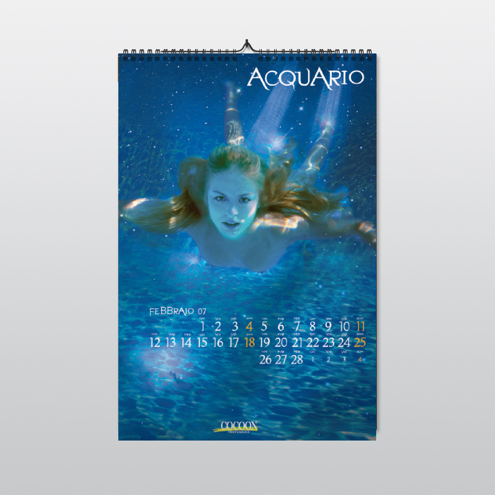 Calendario Cocoon Zodiaco 2007 - Gomez & Mortisia - Danilo Li Muli