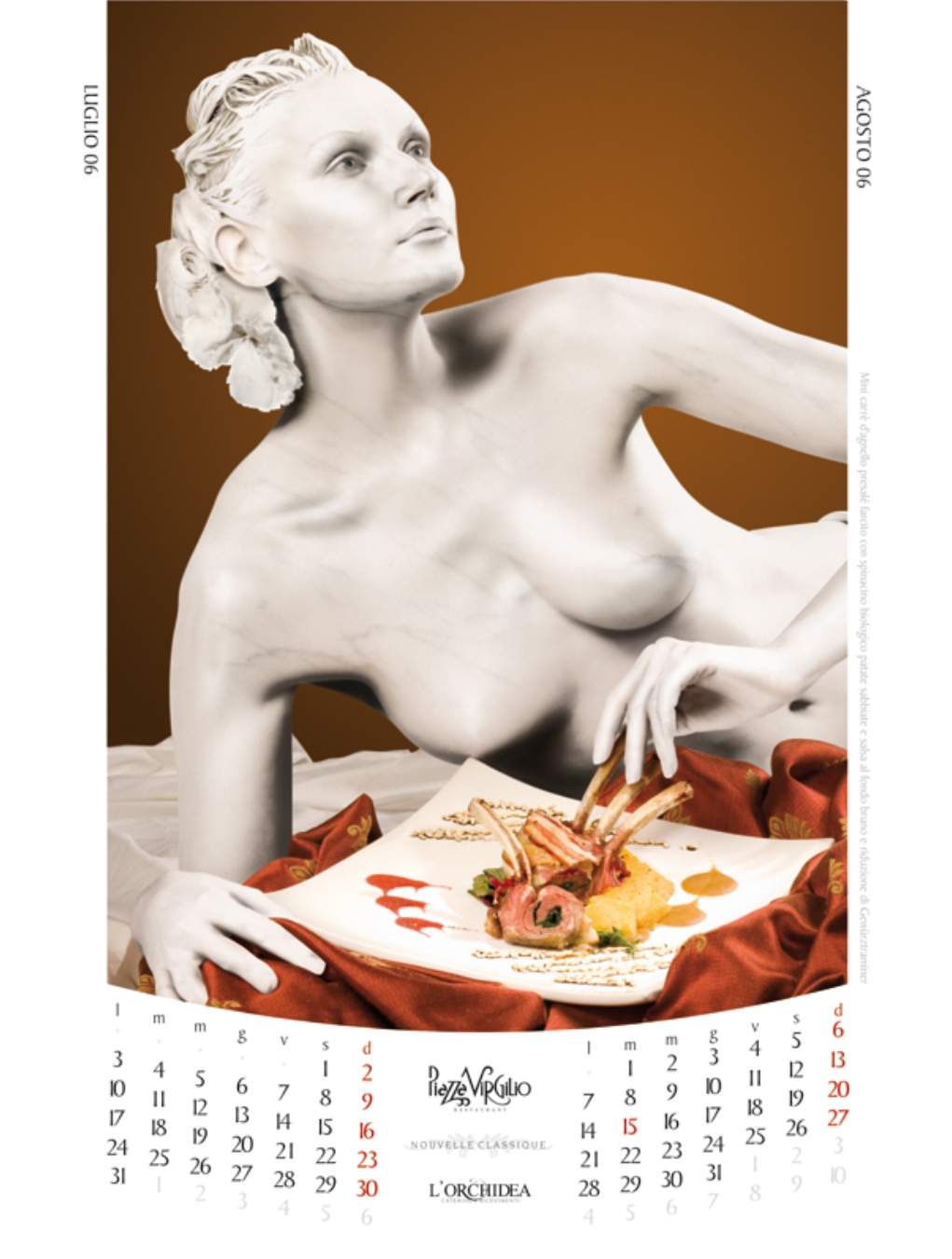Calendario Piazza Virgilio 2006 - Danilo Li Muli - Gomez & Mortisia