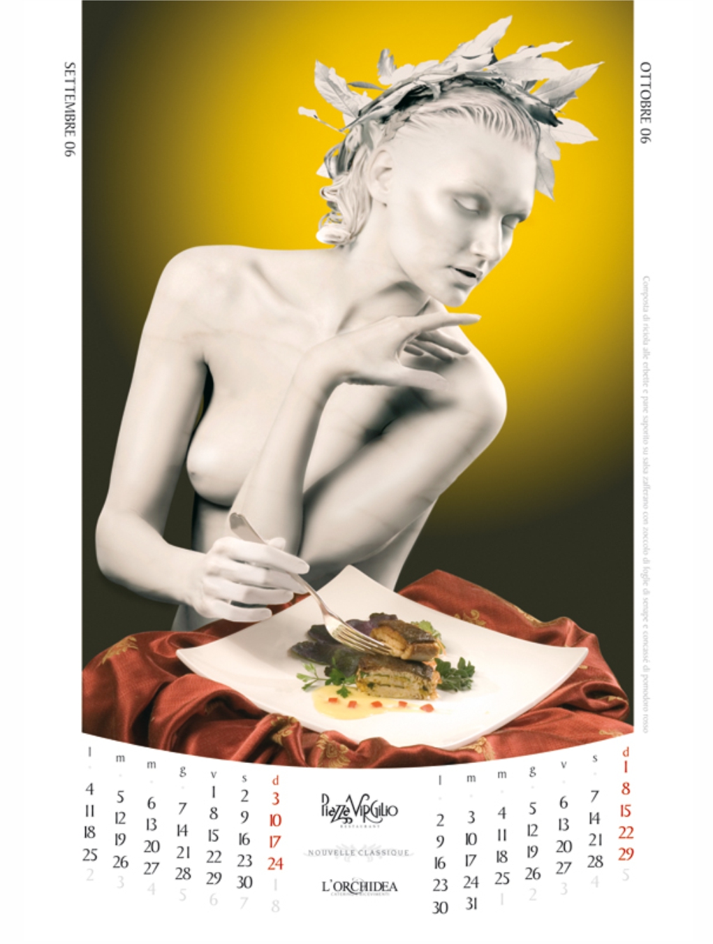 Calendario Piazza Virgilio 2006 - Danilo Li Muli - Gomez & Mortisia