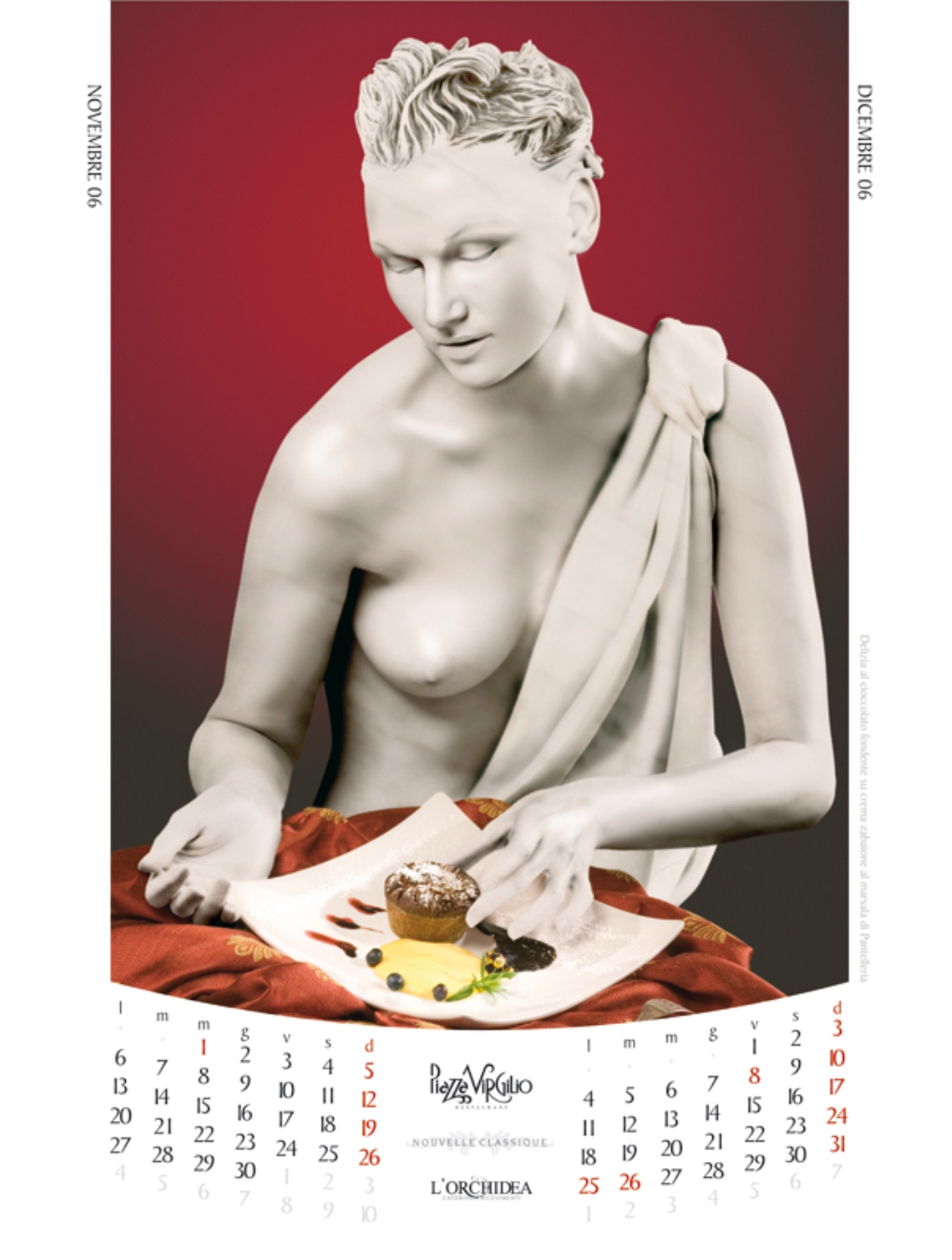 Calendario Piazza Virgilio 2006 - Danilo Li Muli - Gomez & Mortisia