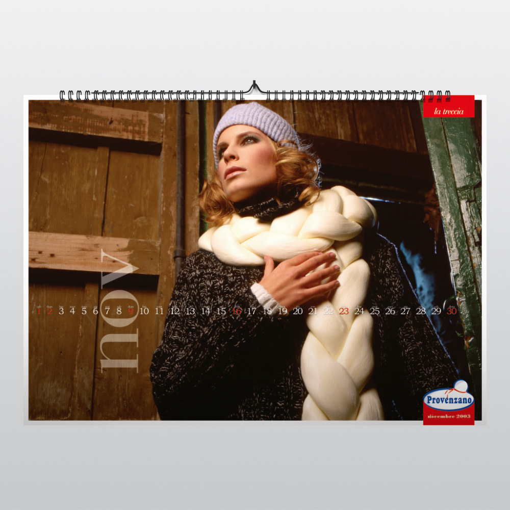 Calendario Provenzano 2003 - Gomez & Mortisia - Danilo Li Muli