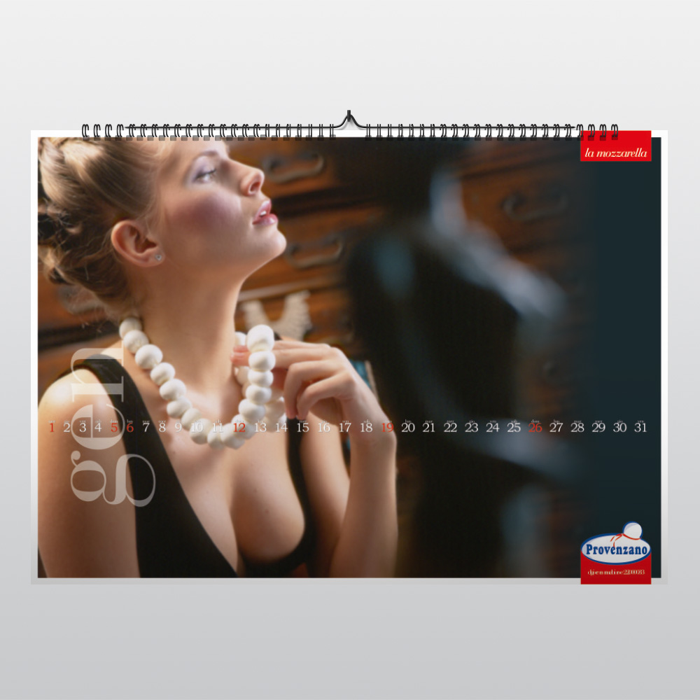 Calendario Provenzano 2003 - Gomez & Mortisia - Danilo Li Muli