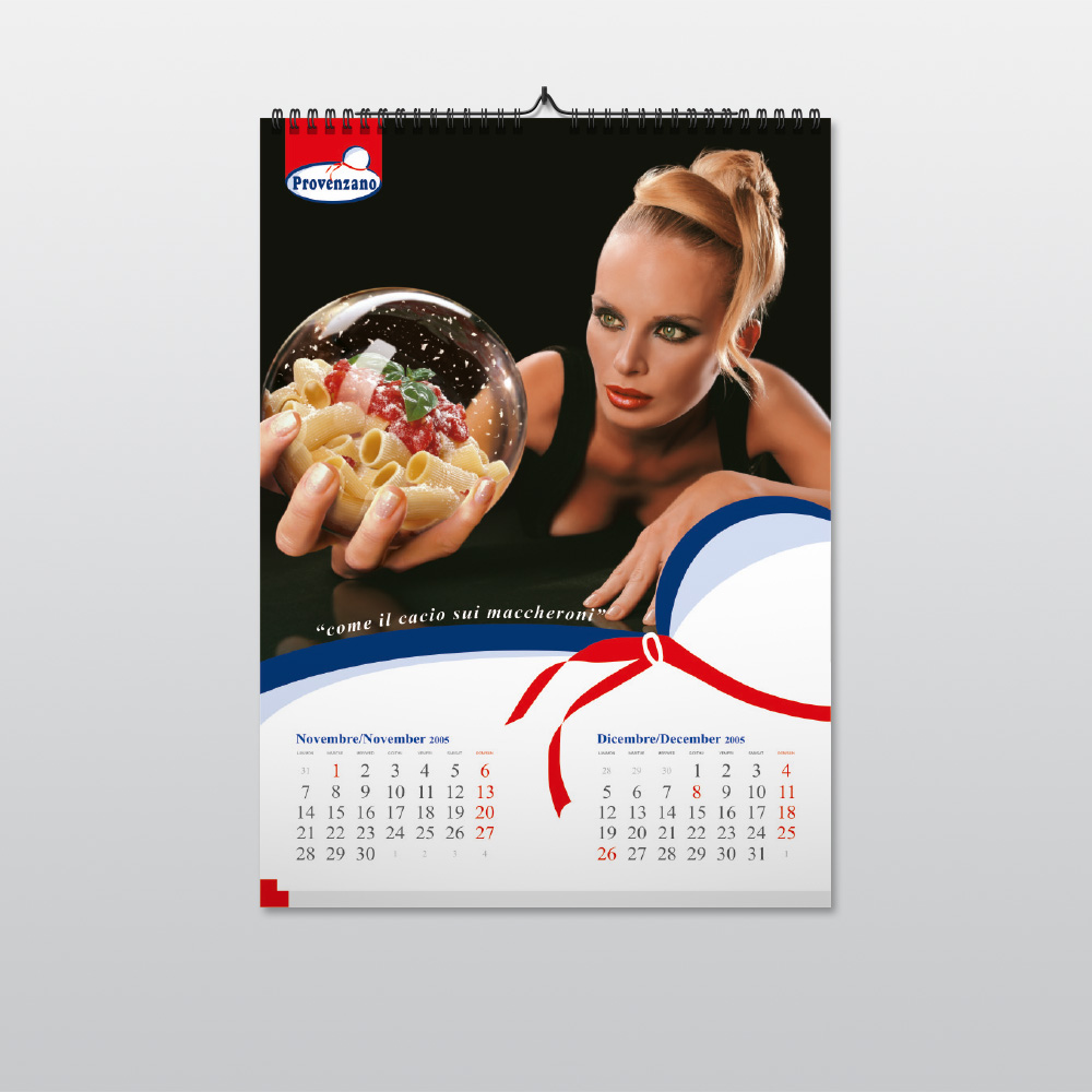 Calendario Provenzano 2005 - Gomez & Mortisia - Danilo Li Muli 