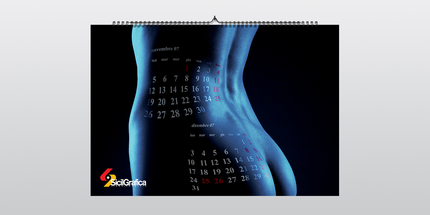 Calendario Sicilgrafica 2007 - Danilo Li Muli - Gomez & Mortisia