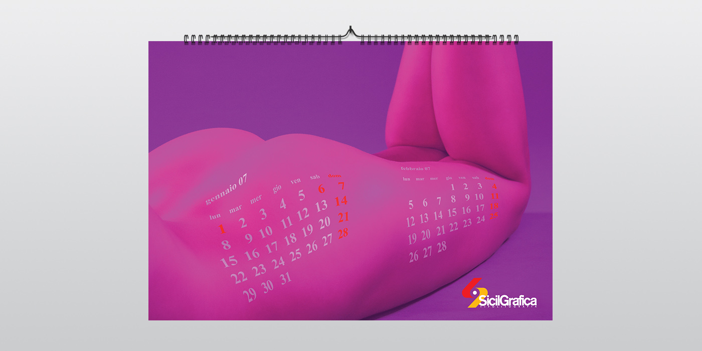 Calendario Sicilgrafica 2007 - Danilo Li Muli - Gomez & Mortisia