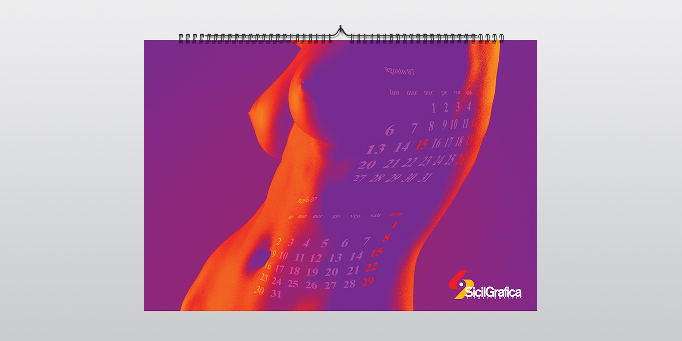 Calendario Sicilgrafica 2007 - Danilo Li Muli - Gomez & Mortisia