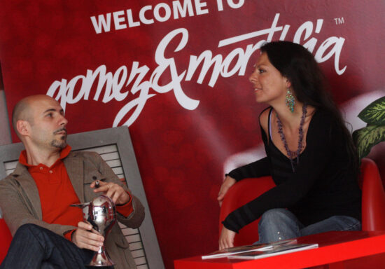 Danilo Li Muli e Elisa Di Cristofalo fondatori dell'agenzia Gomez & Mortisia