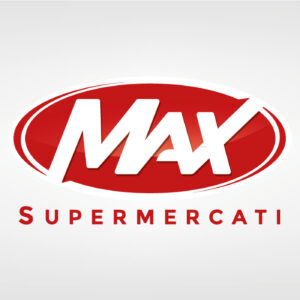 Logo Max Supermercati - Gomez & Mortisia - Danilo Li Muli