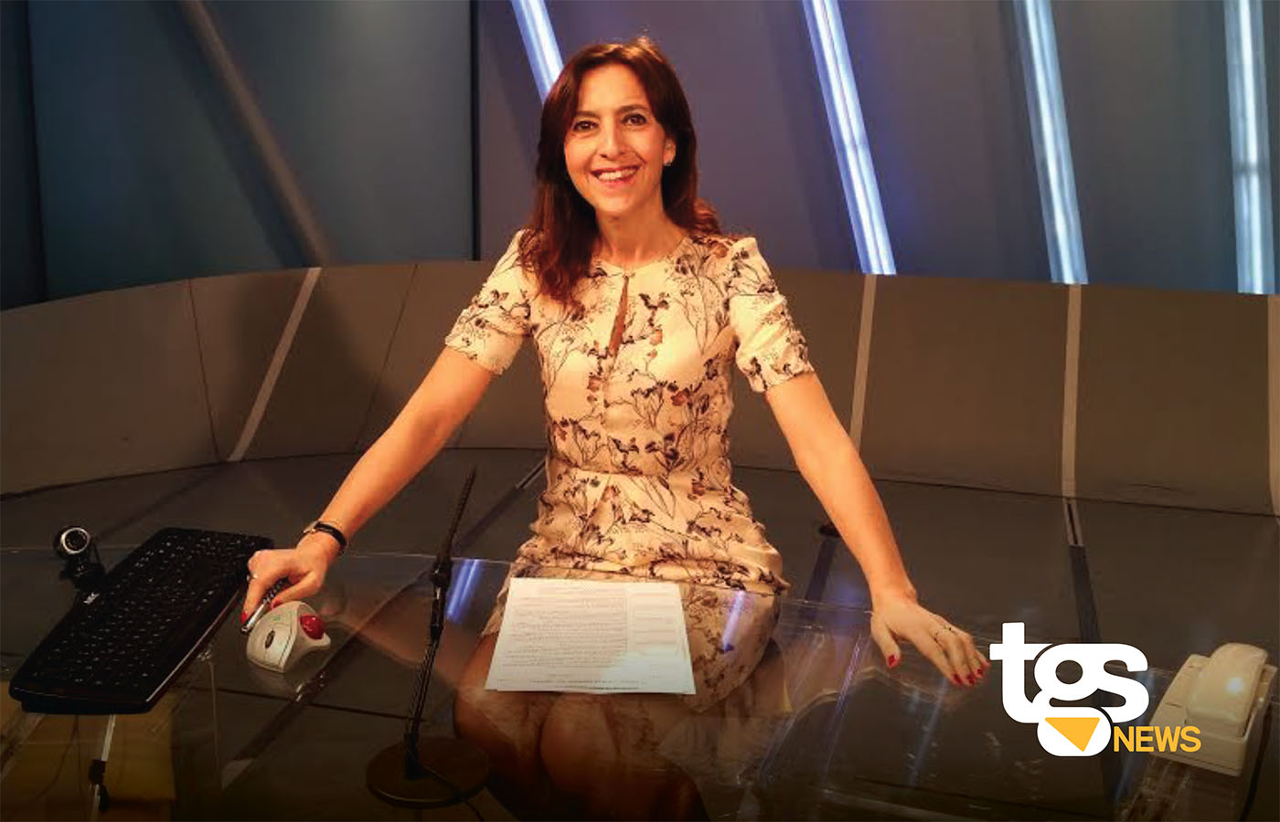 Logo TGS - Telegiornale di Sicilia - Danilo Li Muli - Gomez & Mortisia