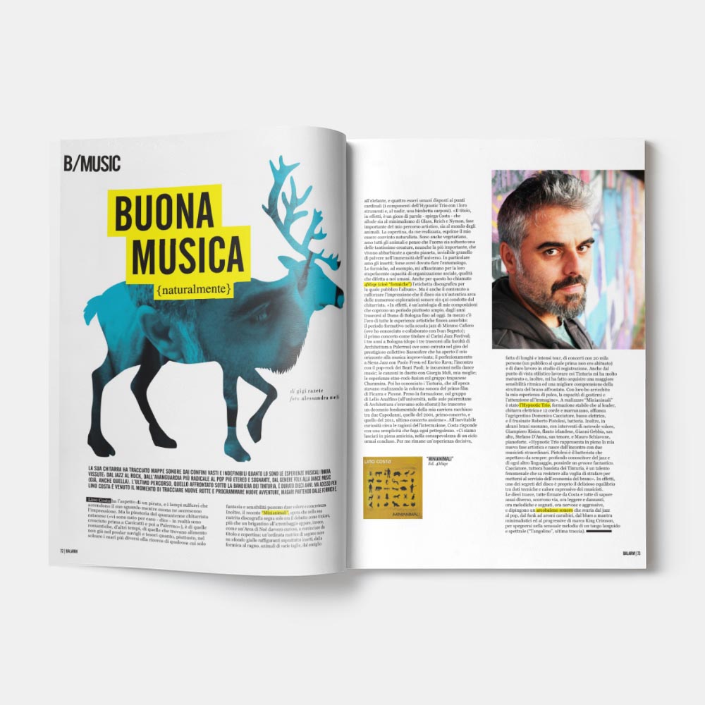 Rivista Balarm Magazine - Danilo Li Muli - Gomez & Mortisia