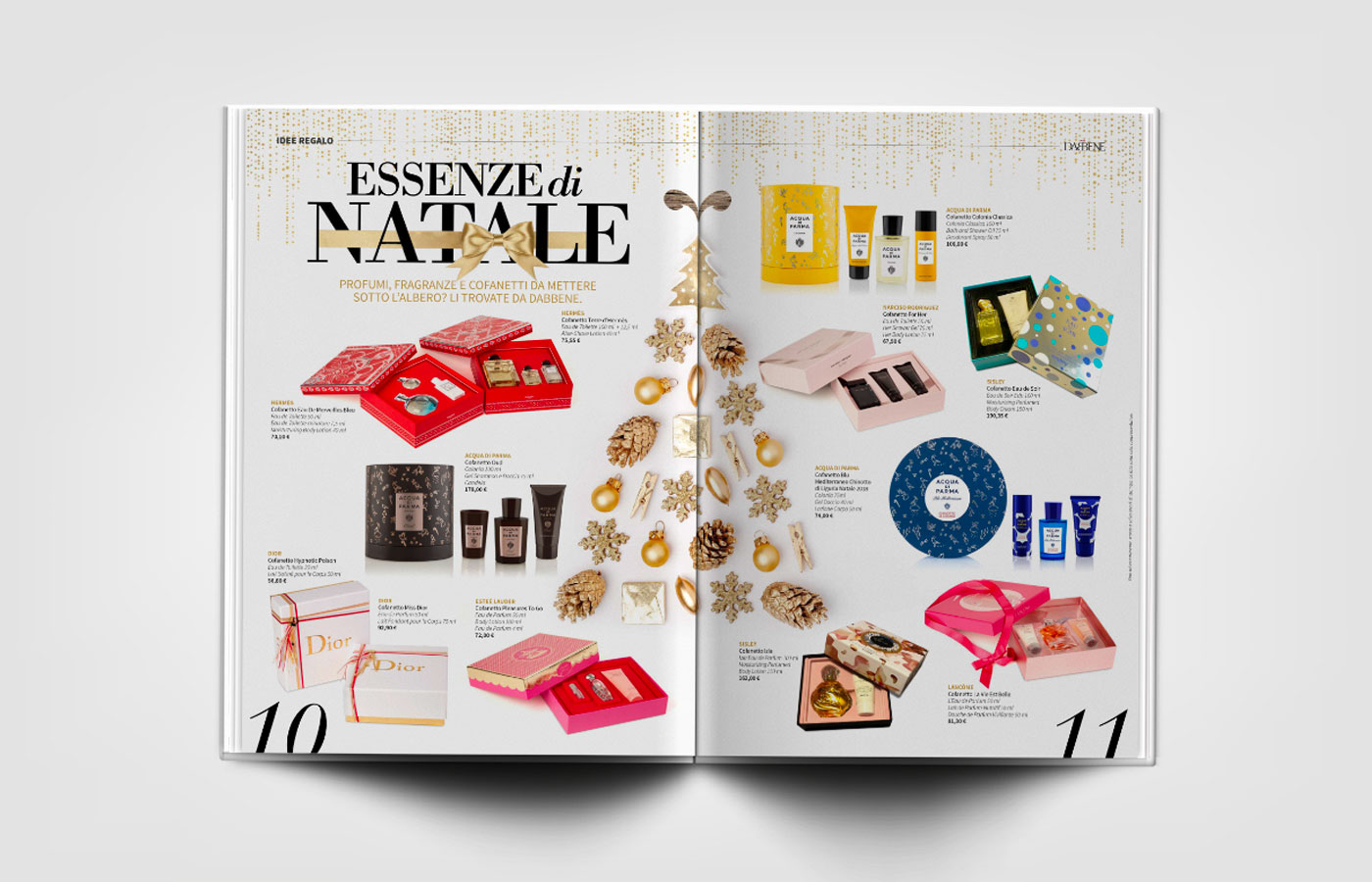 Rivista Profumerie Dabbene Magazine - Danilo Li Muli - Gomez & Mortisia