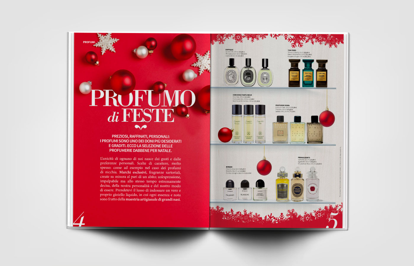 Rivista Profumerie Dabbene Magazine - Danilo Li Muli - Gomez & Mortisia