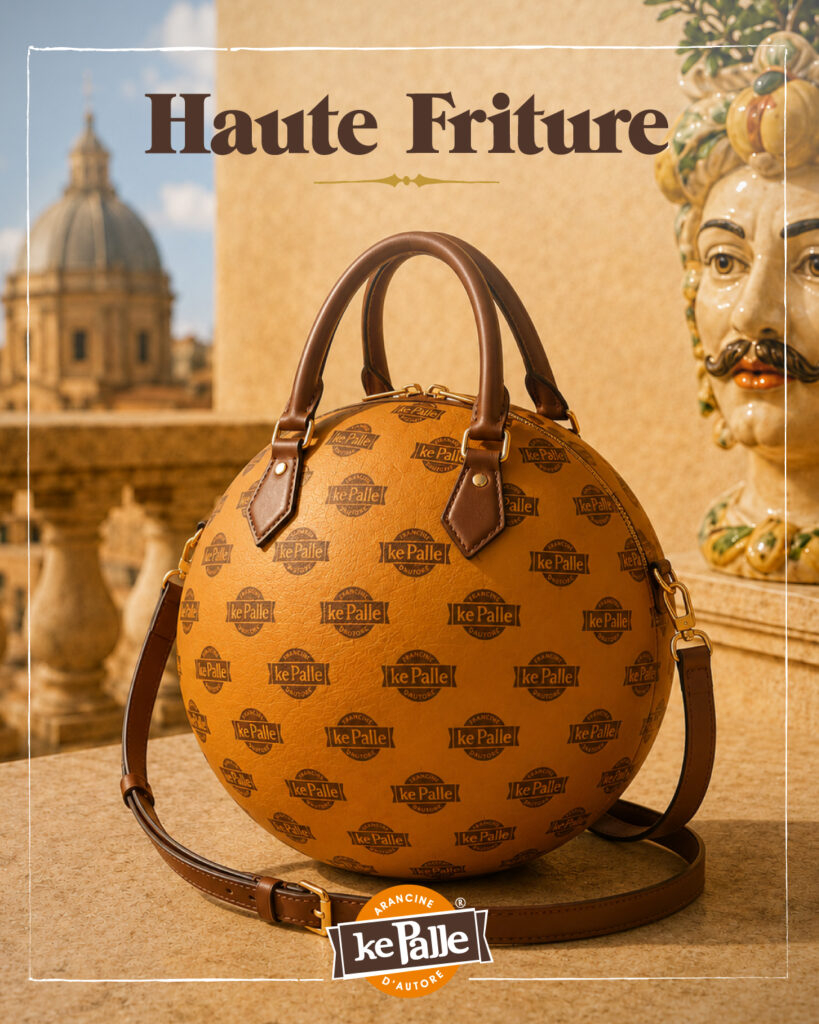 borsa arancina alta moda haute friture